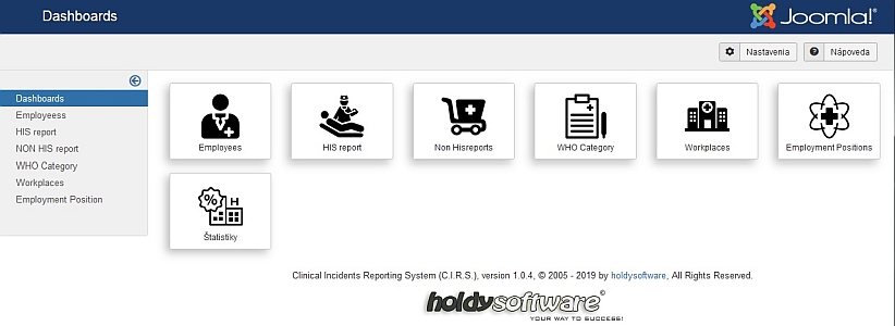 Clinical Incidents Reporting System (C.I.R.S.)