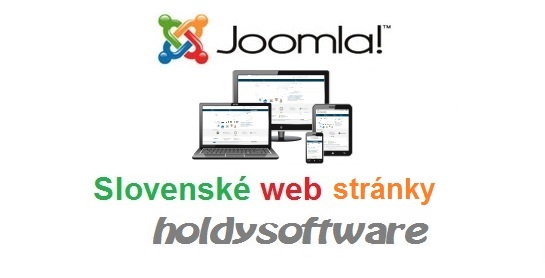 Web stránky Joomla
